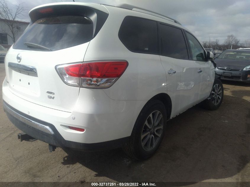 2013 NISSAN PATHFINDER SV 5N1AR2MM1DC636400
