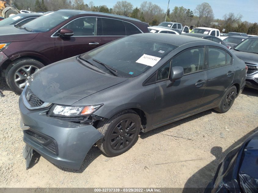 2013 HONDA CIVIC SDN LX 2HGFB2F58DH538774