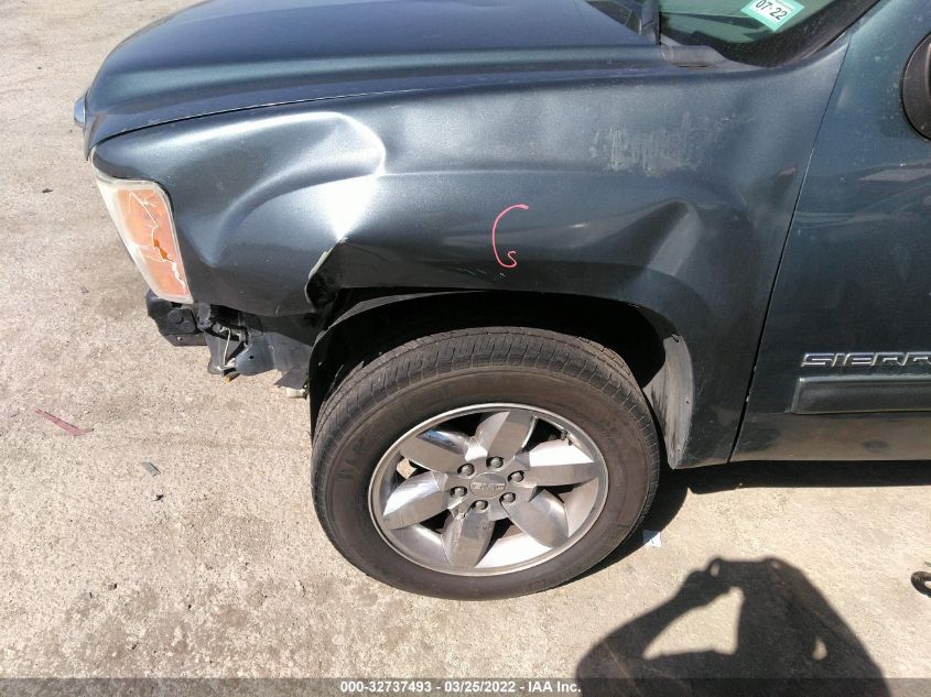 2013 GMC SIERRA 1500 SLE 1GTR1VE05DZ386443