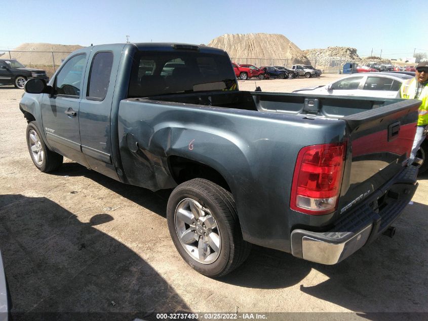 2013 GMC SIERRA 1500 SLE 1GTR1VE05DZ386443