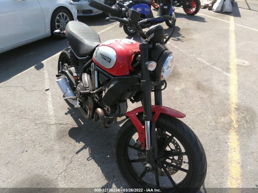 2017 DUCATI SCRAMBLER 800 ML015ANM2HT012197