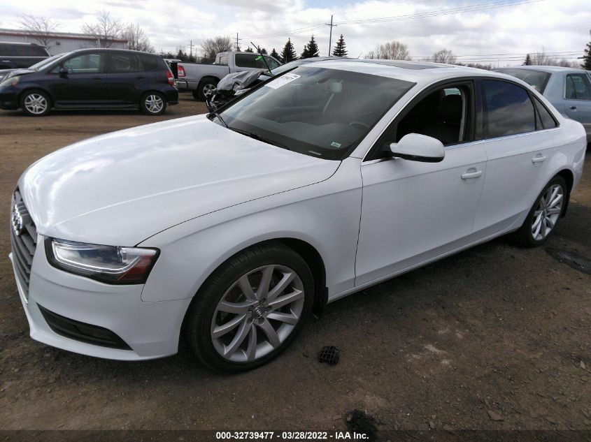 2013 AUDI A4 PREMIUM WAUAFAFL2DN048065