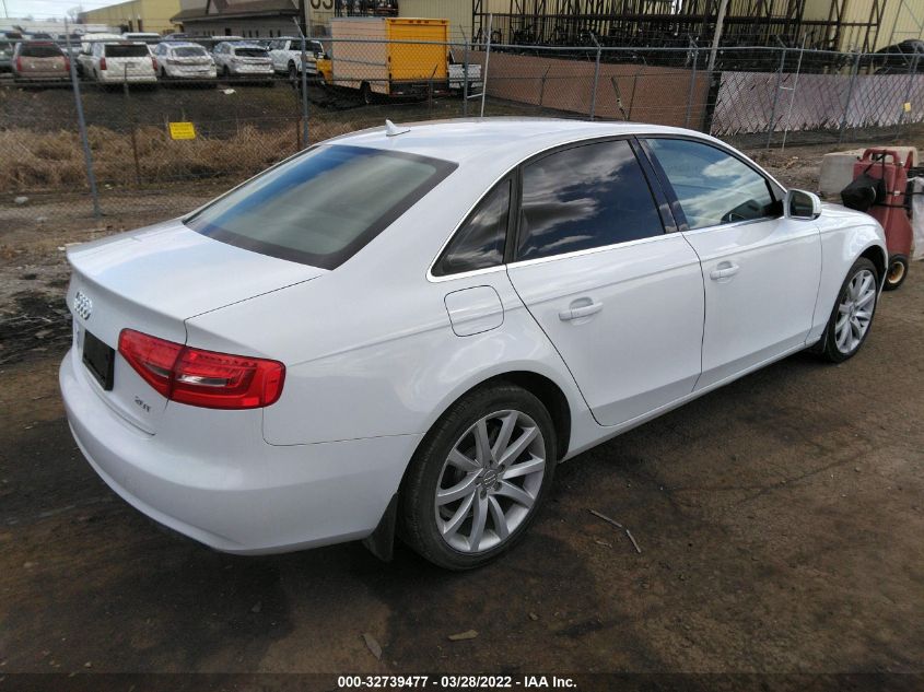 2013 AUDI A4 PREMIUM WAUAFAFL2DN048065