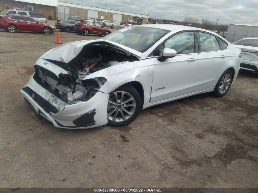 2019 FORD FUSION HYBRID SE 3FA6P0LU4KR242612
