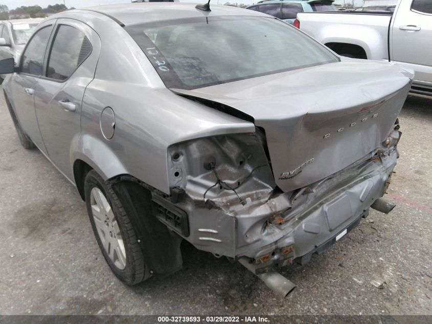 2014 DODGE AVENGER SE 1C3CDZAG7EN233583