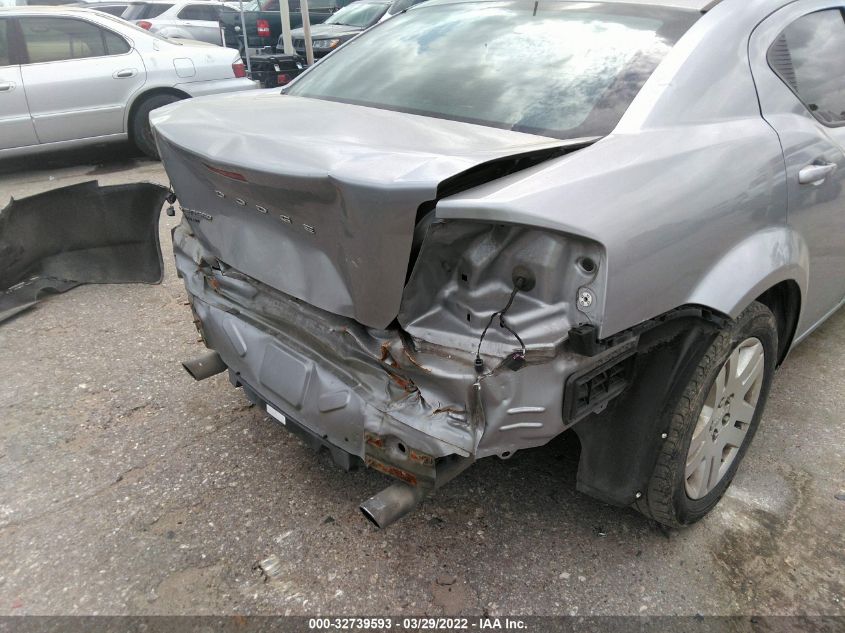 2014 DODGE AVENGER SE 1C3CDZAG7EN233583