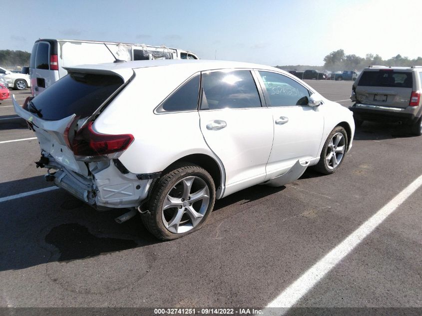 2013 TOYOTA VENZA LE/XLE/LIMITED 4T3ZK3BB8DU057906