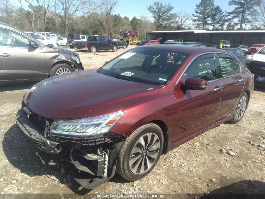 2017 HONDA ACCORD HYBRID TOURING JHMCR6F7XHC011705