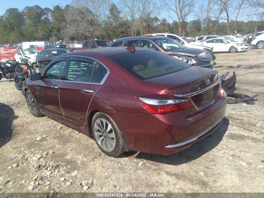 2017 HONDA ACCORD HYBRID TOURING JHMCR6F7XHC011705