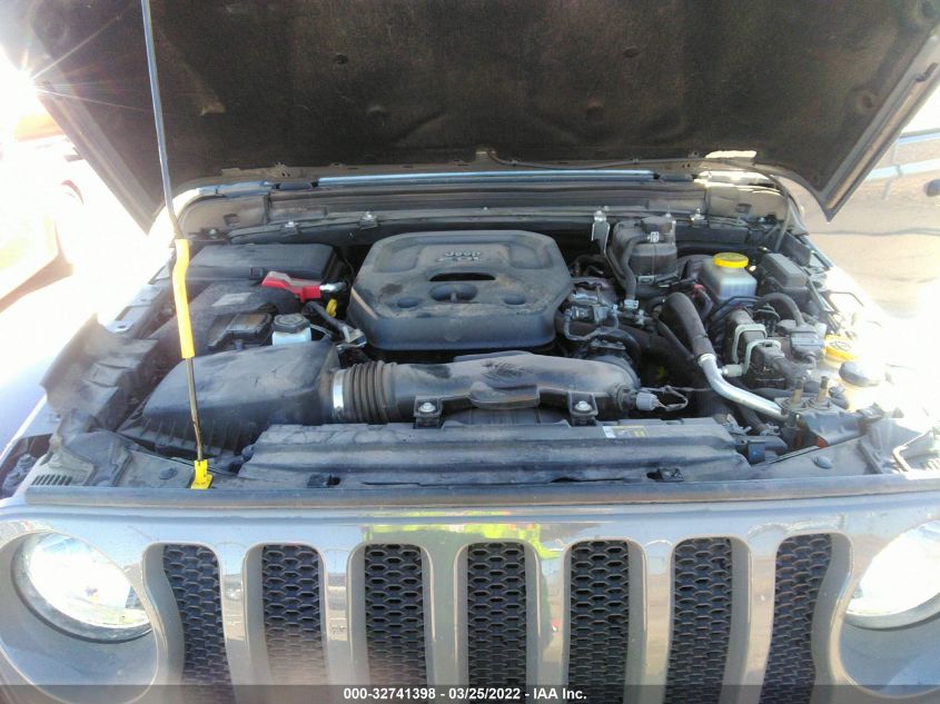 2018 JEEP WRANGLER UNLIMITED SPORT S 1C4HJXDN8JW199165