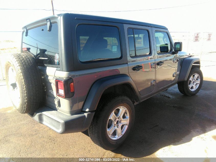 2018 JEEP WRANGLER UNLIMITED SPORT S 1C4HJXDN8JW199165