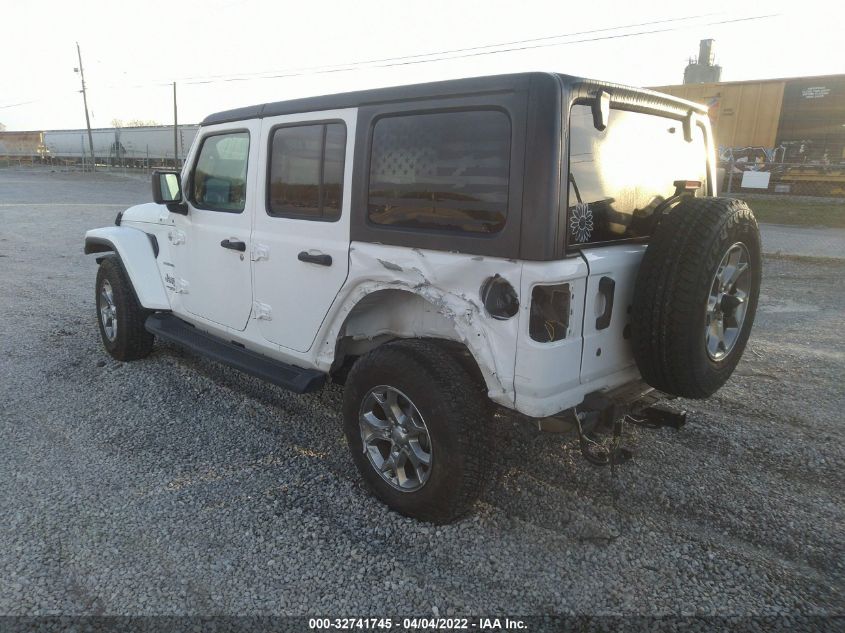 2018 JEEP WRANGLER UNLIMITED SAHARA 1C4HJXEN2JW141809