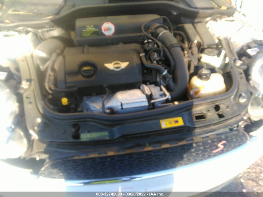 2013 MINI COOPER HARDTOP S WMWSV3C53DT388524