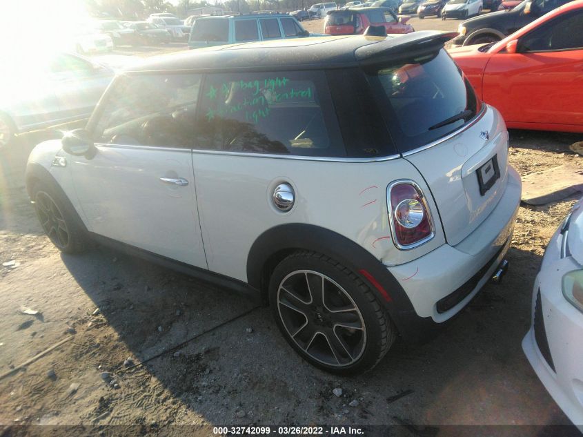 2013 MINI COOPER HARDTOP S WMWSV3C53DT388524