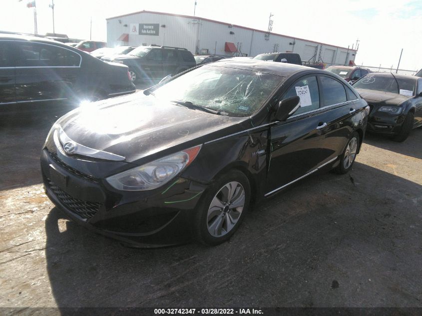 2013 HYUNDAI SONATA HYBRID LIMITED KMHEC4A45DA092210