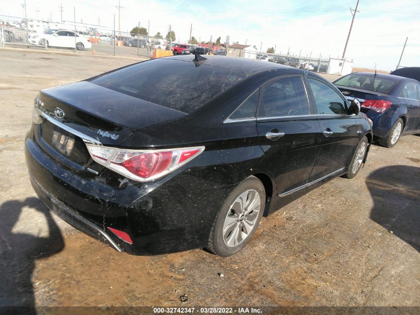 2013 HYUNDAI SONATA HYBRID LIMITED KMHEC4A45DA092210