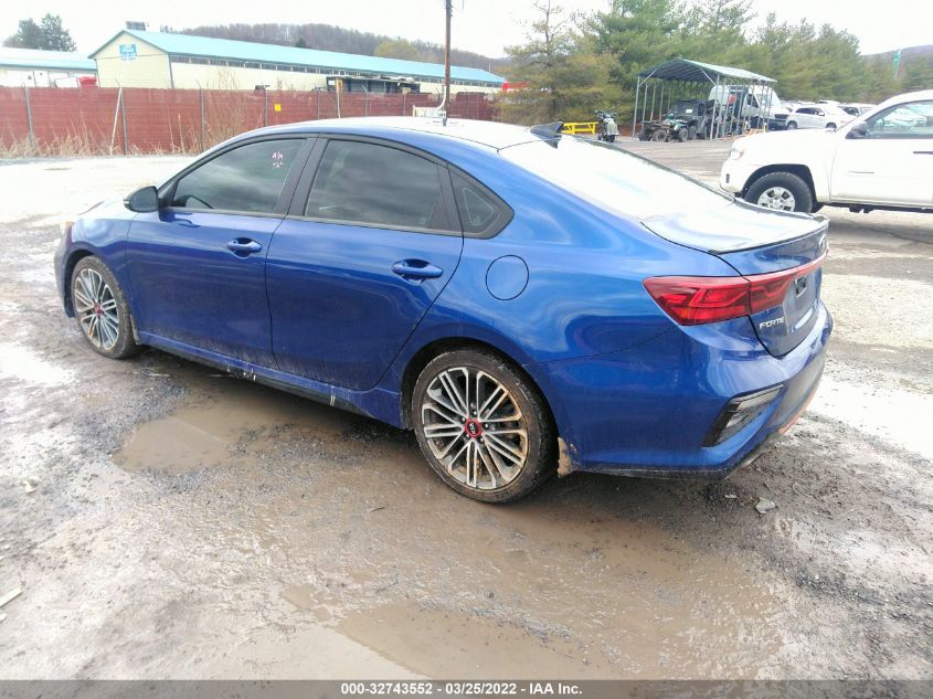 2020 KIA FORTE GT 3KPF44ACXLE203942