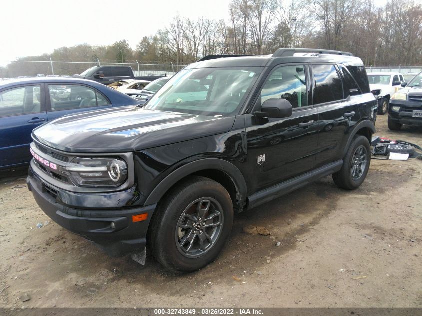 2021 FORD BRONCO SPORT BIG BEND 3FMCR9B67MRA08509