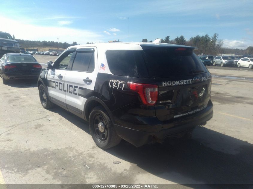 2017 FORD POLICE INTERCEPTOR 1FM5K8AR1HGD93274