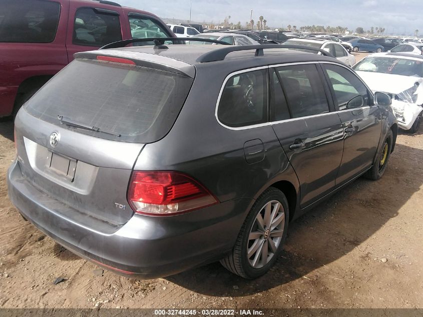 2013 VOLKSWAGEN JETTA SPORTWAGEN TDI W/SUNROOF & NAV 3VWPL7AJ6DM665894