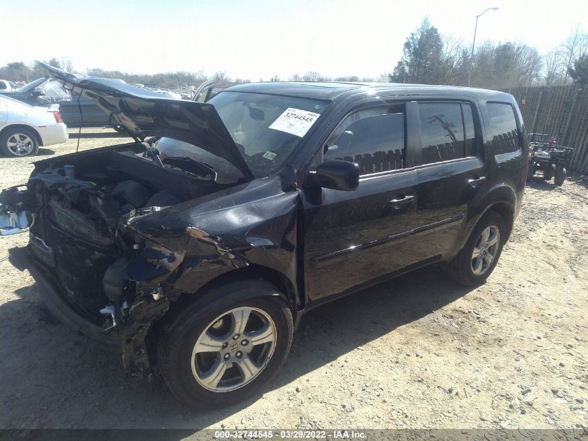 2014 HONDA PILOT EX-L 5FNYF4H59EB010897