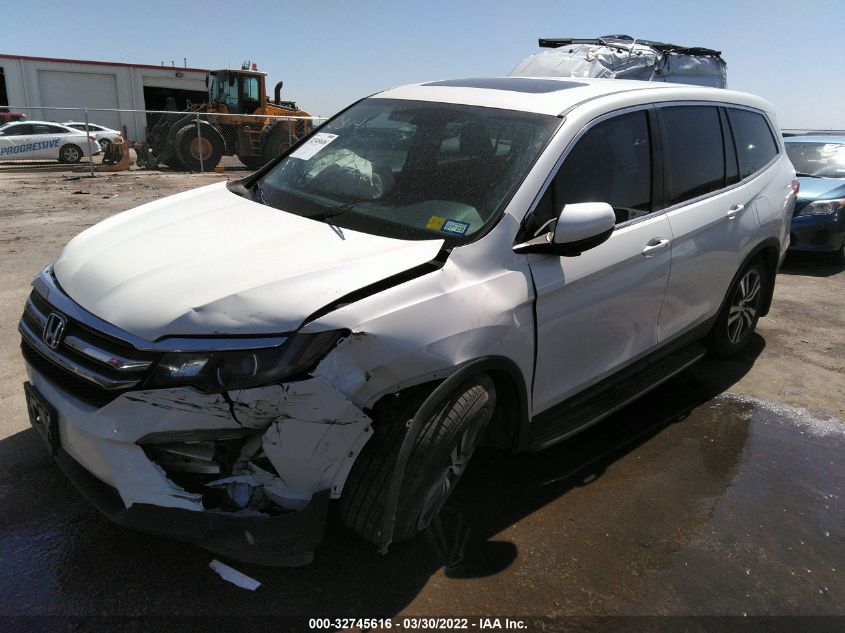 2017 HONDA PILOT EX-L 5FNYF5H54HB024605