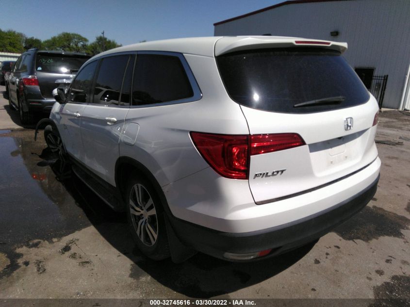 2017 HONDA PILOT EX-L 5FNYF5H54HB024605