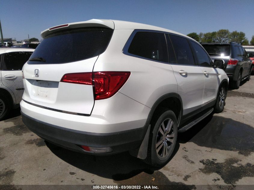2017 HONDA PILOT EX-L 5FNYF5H54HB024605