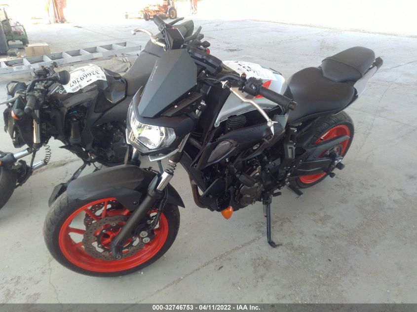 2019 YAMAHA MT07 JYARM27EXKA005613
