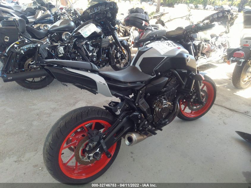 2019 YAMAHA MT07 JYARM27EXKA005613