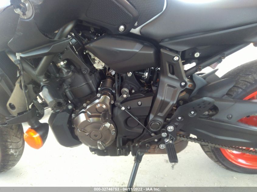 2019 YAMAHA MT07 JYARM27EXKA005613