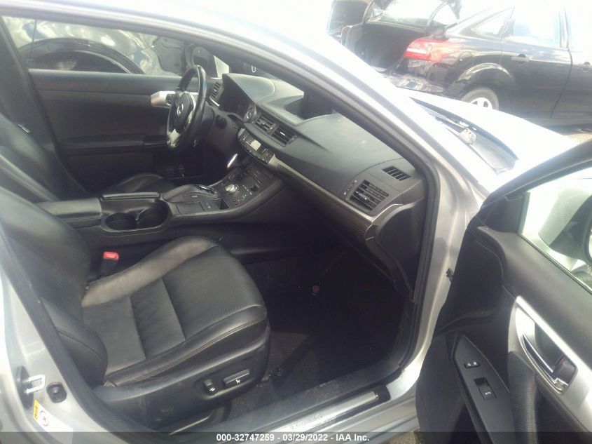 2013 LEXUS CT 200H HYBRID JTHKD5BH7D2139290