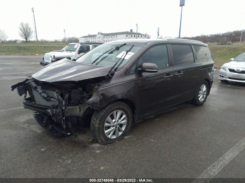 2016 KIA SEDONA LX KNDMB5C10G6194596