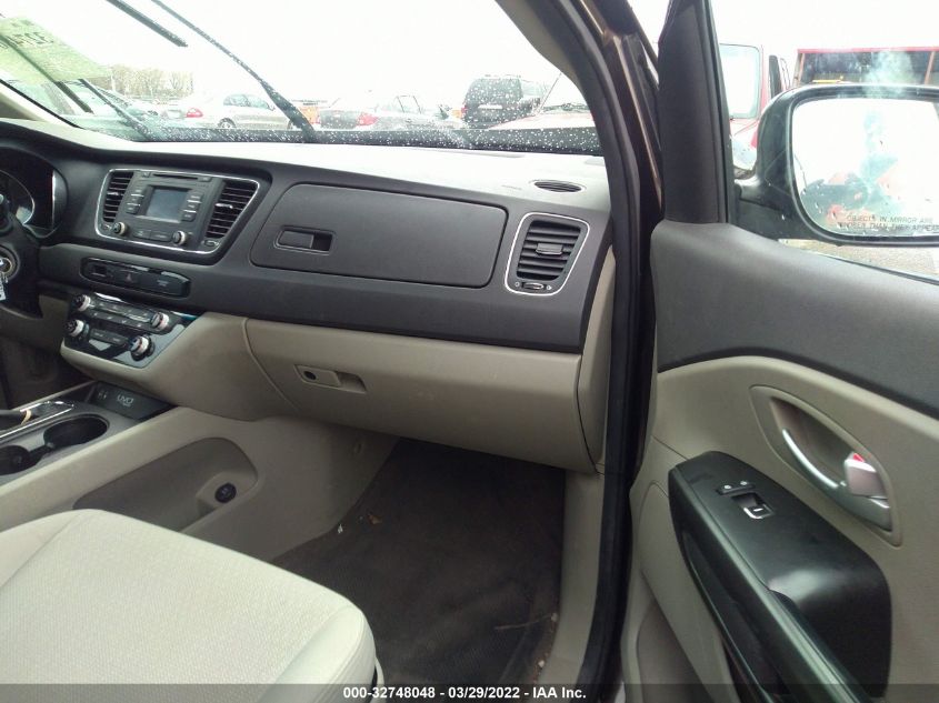 2016 KIA SEDONA LX KNDMB5C10G6194596
