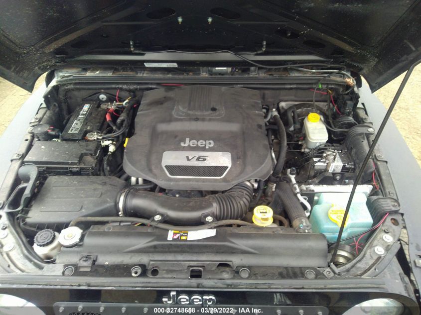 2014 JEEP WRANGLER UNLIMITED SPORT 1C4BJWDG7EL259512