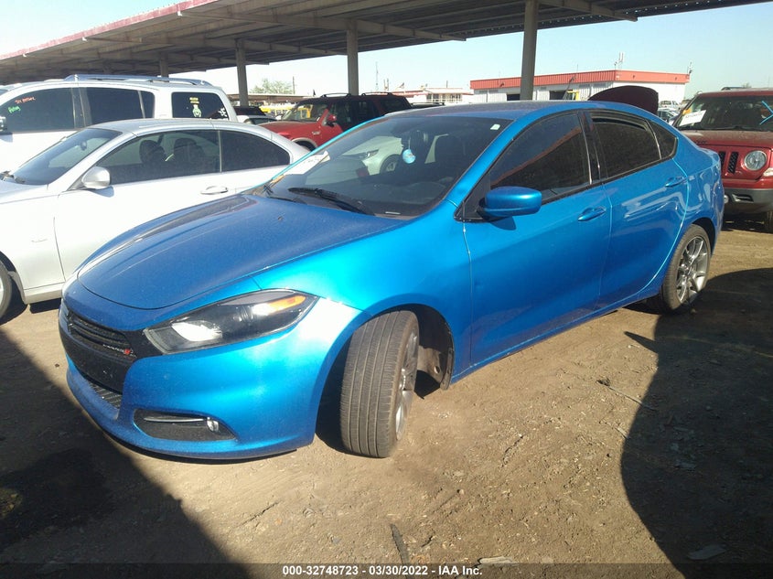 2015 DODGE DART VIN: 1C3CDFBB3FD181653