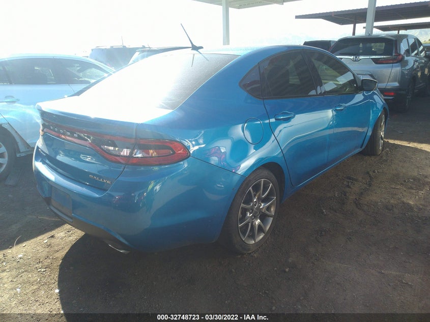 2015 DODGE DART VIN: 1C3CDFBB3FD181653