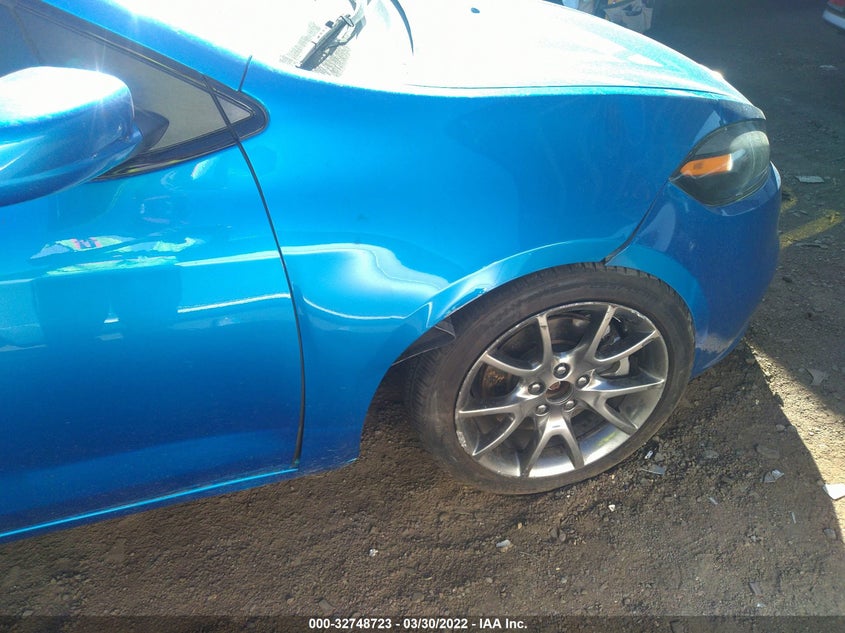 2015 DODGE DART VIN: 1C3CDFBB3FD181653
