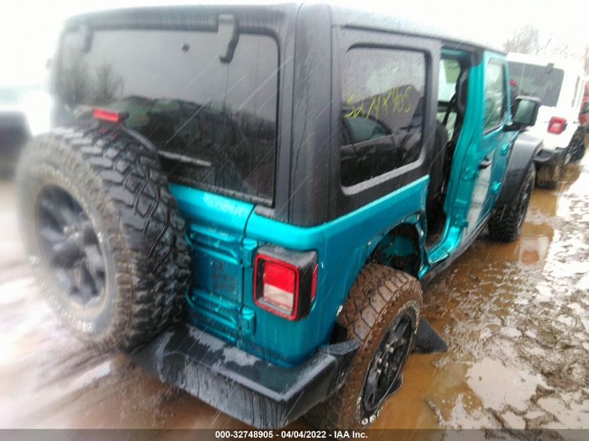 2020 JEEP WRANGLER UNLIMITED WILLYS 1C4HJXDN5LW286900