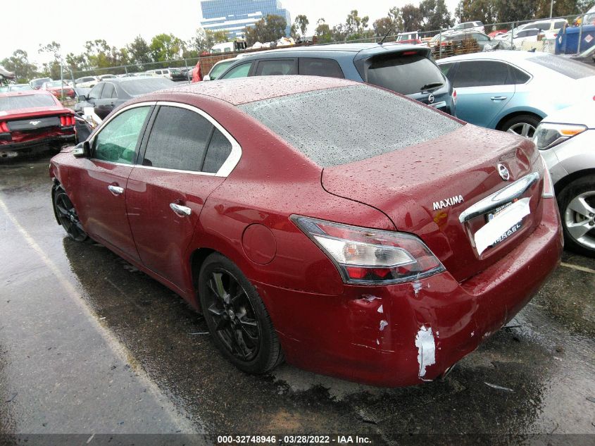 2013 NISSAN MAXIMA 3.5 SV 1N4AA5AP0DC827582