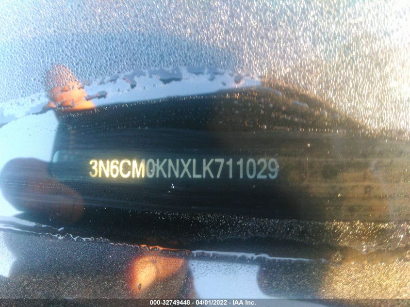 2020 NISSAN NV200 COMPACT CARGO S 3N6CM0KNXLK711029
