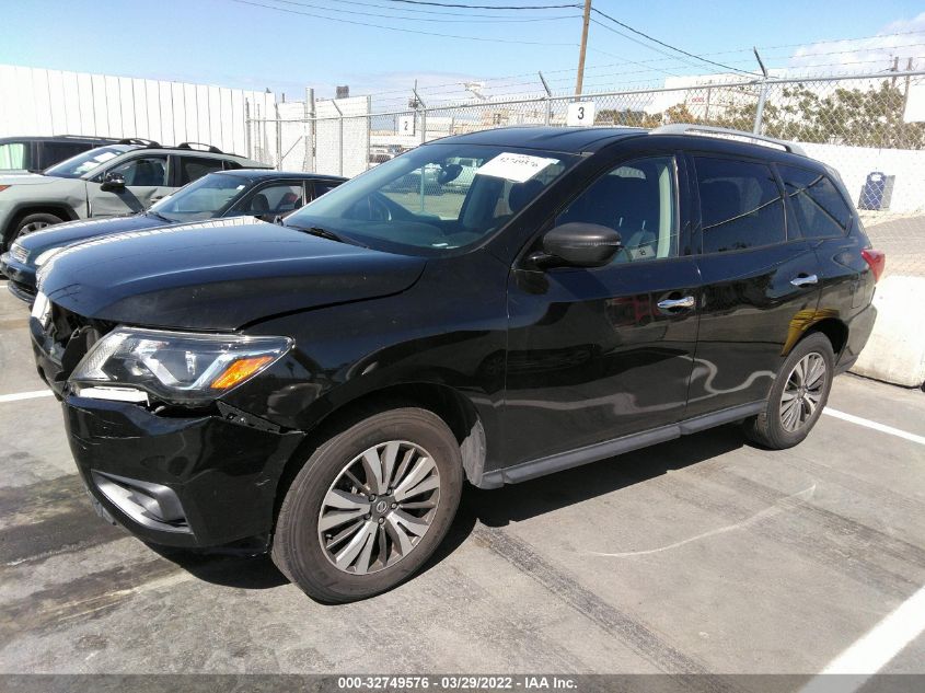 2017 NISSAN PATHFINDER SV 5N1DR2MN2HC686878