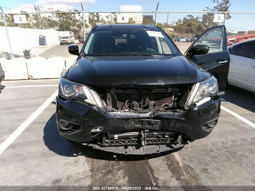 2017 NISSAN PATHFINDER SV 5N1DR2MN2HC686878