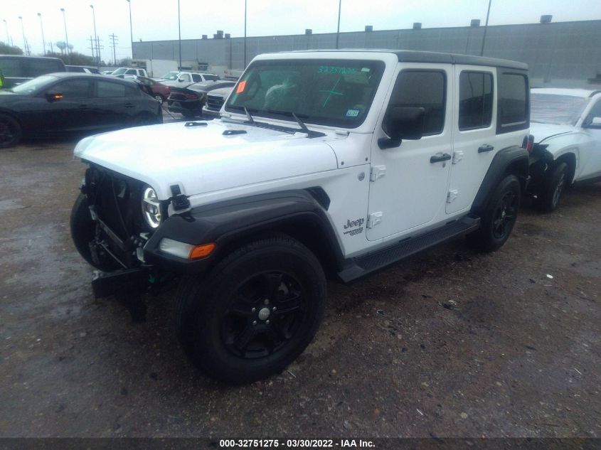 2020 JEEP WRANGLER UNLIMITED SPORT S 1C4HJXDN0LW135818