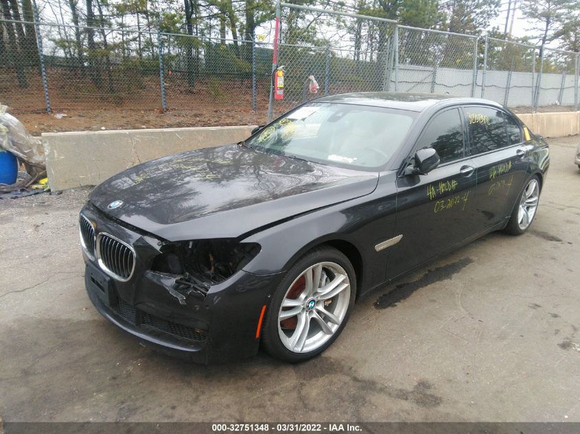 2013 BMW 750LI XDRIVE - WBAYF8C51DD140657
