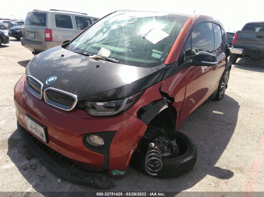 2016 BMW I3 WBY1Z4C5XGV505922