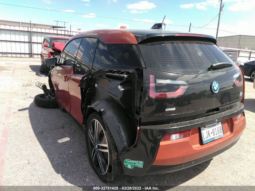2016 BMW I3 WBY1Z4C5XGV505922