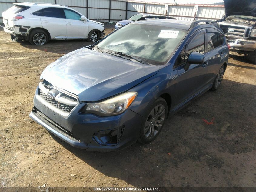 2013 SUBARU IMPREZA WAGON 2.0I SPORT PREMIUM JF1GPAL6XD2861413