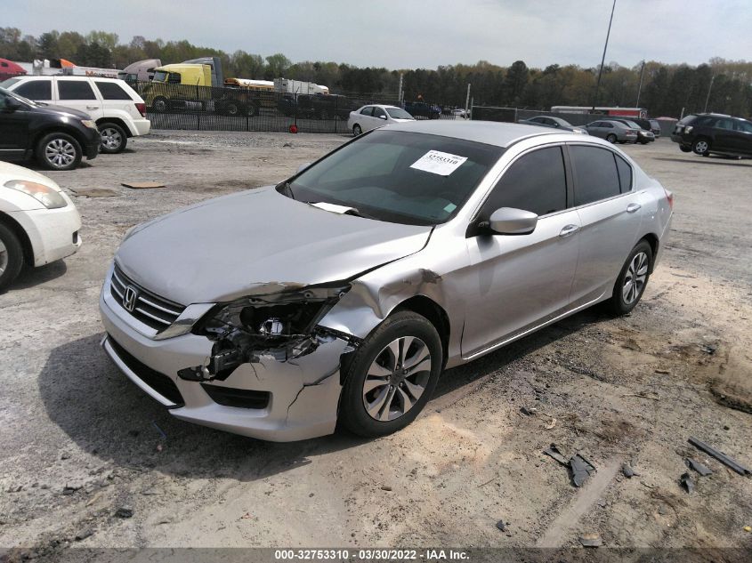 2013 HONDA ACCORD SDN LX 1HGCR2F3XDA268670