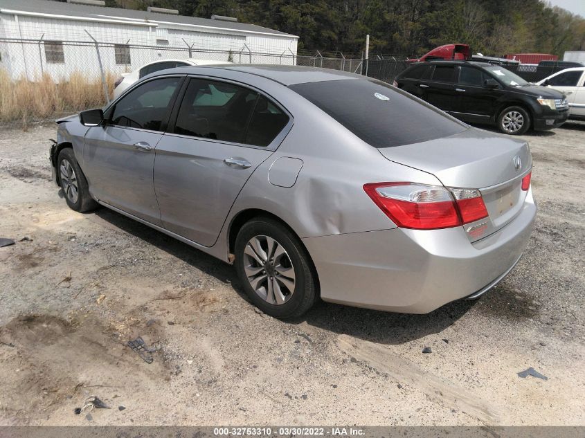 2013 HONDA ACCORD SDN LX 1HGCR2F3XDA268670